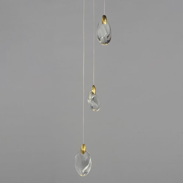 Pebble 3 Light Pendant Canopy - Image 2