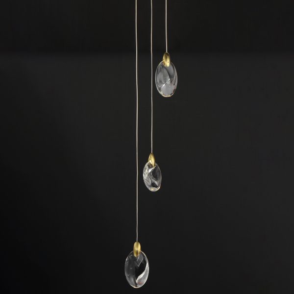 Pebble 3 Light Pendant Canopy - Image 3