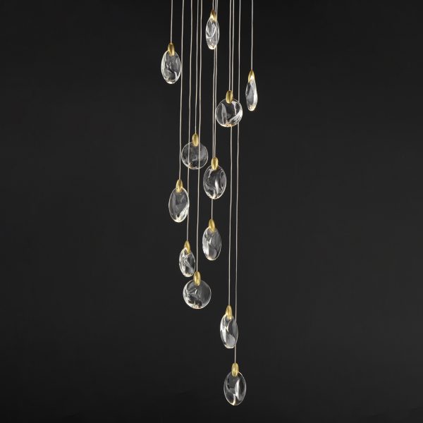 Pebble 12 Light Pendant - Image 3