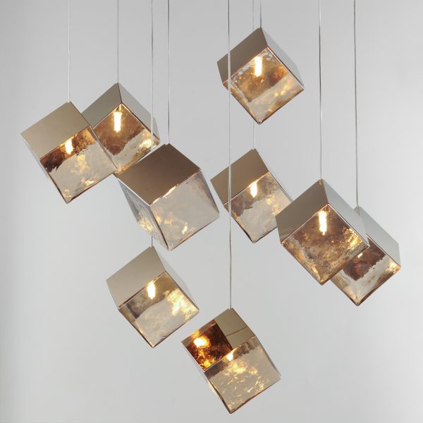 Ice Cube 9 Light Pendant - Image 2