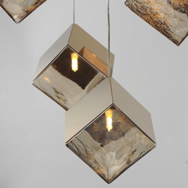 Ice Cube 9 Light Pendant - Image 4