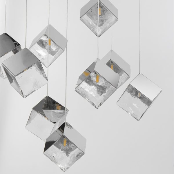 Ice Cube 9 Light Pendant - Image 7