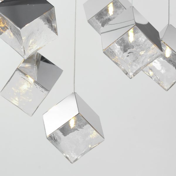 Ice Cube 9 Light Pendant - Image 8